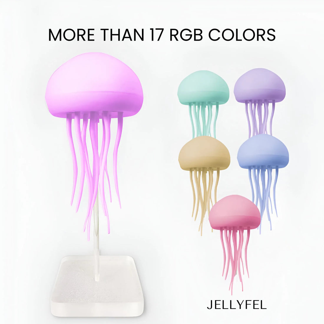 Jellyfish Night Light RGB Gradient